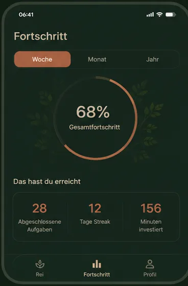 Die ReiCover-App auf einem Smartphone
